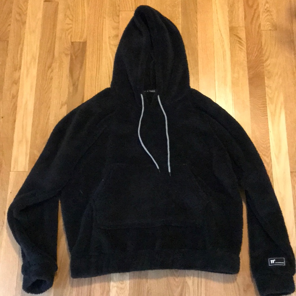 Men’s M Zaful Fuzzy Fleece pullover sweatshirt